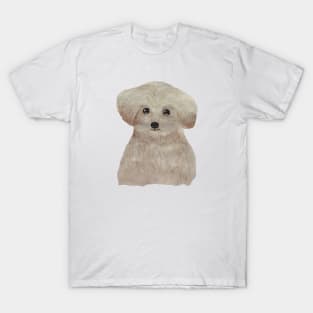 Watercolor cute  puppy T-Shirt